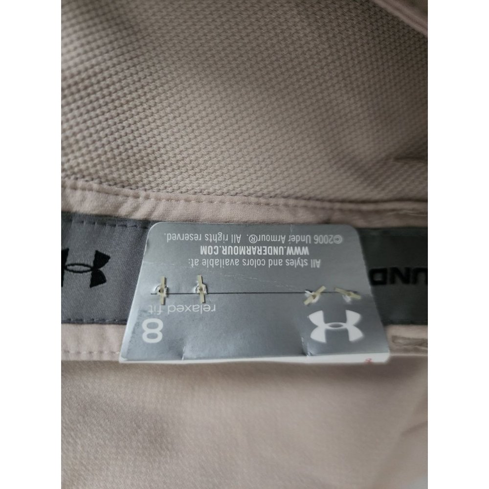 Under Armour Women's L Athletics Relaxed Fit Chino Shorts Size 8 - Picture 8 of 15